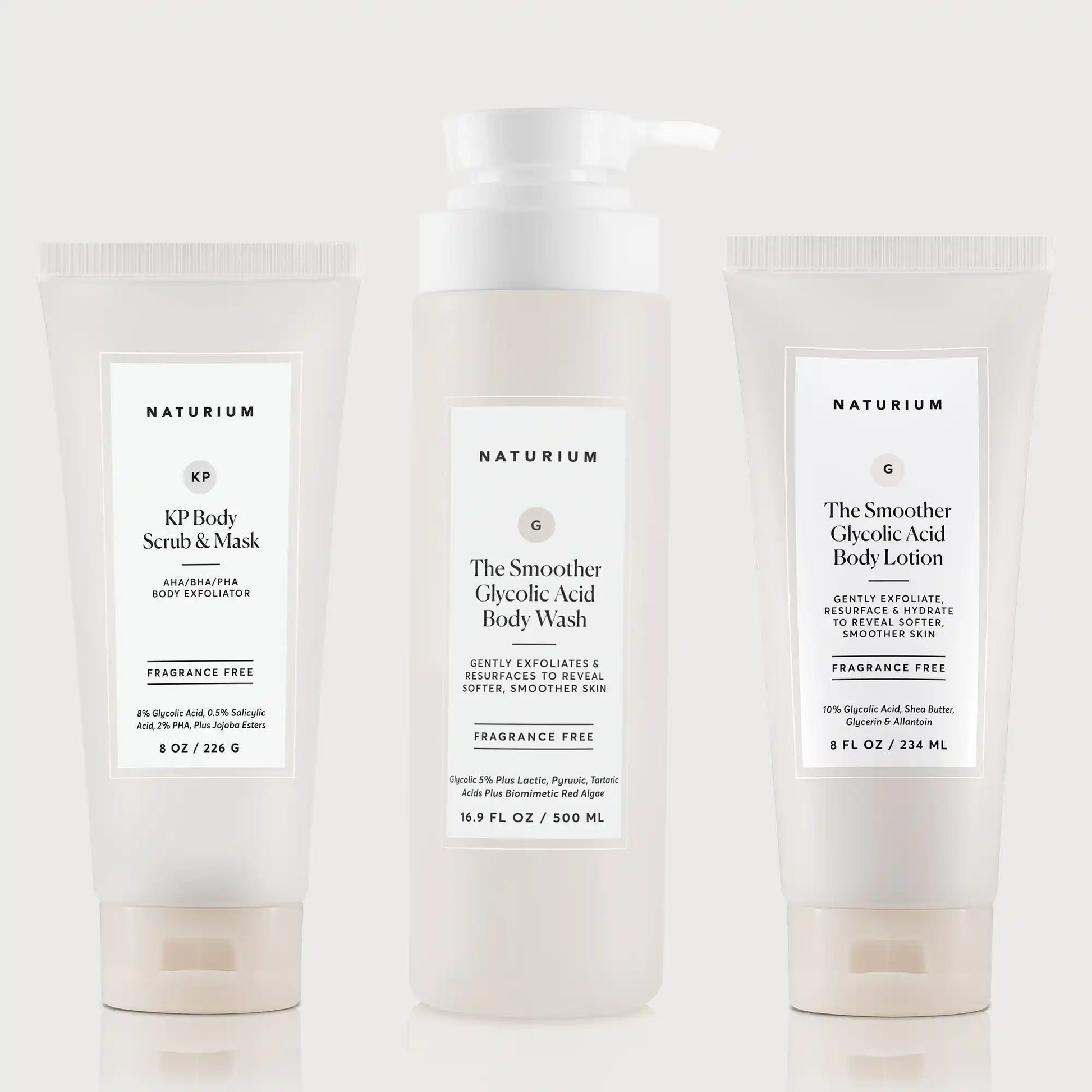 the-glycolic-acid-body-bundle-g6 NATR_KPScrub_SmootherBodyWash_SmootherLotion_Bundle_ecomm.webp
